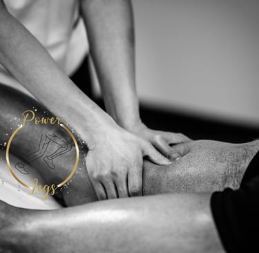 massage des jambes Power legs Vibr'& Zen Aline COLLARD Fagnières -Chalons en Champagne