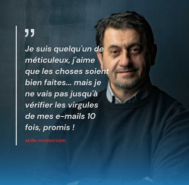 Se présenter de manière drôle : exemple du perfectionniste