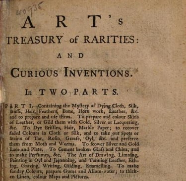 An edition of Art’s Treasury printed in Glasgow, 1773.