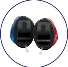 Invisible in canal hearing aid