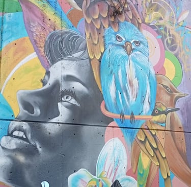 Cosa fare a Medellin - graffiti a Comuna 13