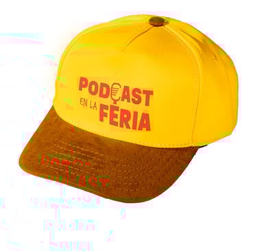GORRA PODCAST EN LA FERIA