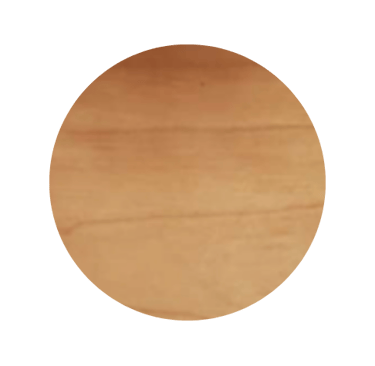 Cercle montrant le type de bois cerisier