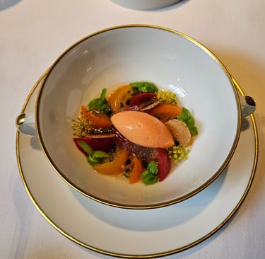 Photo of food at Michelin restaurant