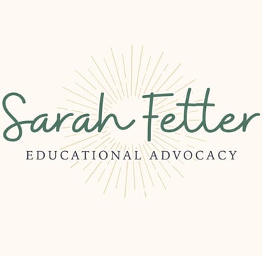 Sarah Fetter Educational Advocacy