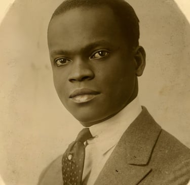 Rudolph Dunbar celebrated clarinettist and composer from modern day Guyana.