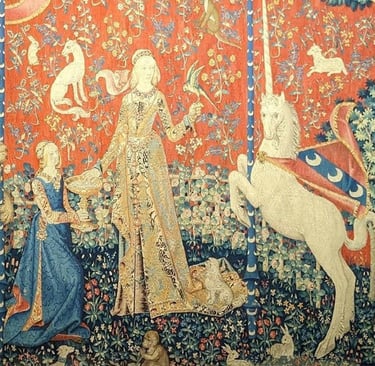 Tapisserie de La Dame à la Licorne. Goût