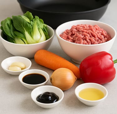 easy mince stir fry