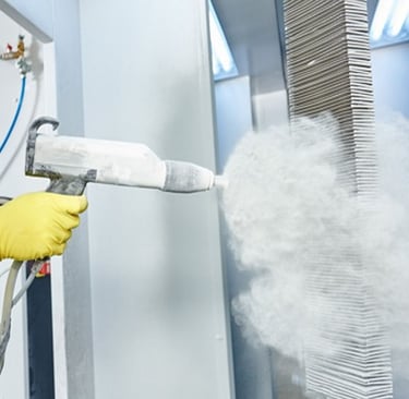 sơn tĩnh điện bám kém