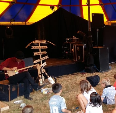 Photo du spectacle Le voyage d'une corde au couvre feu festival