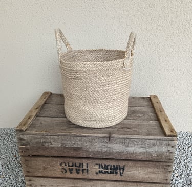 panier jute petit format