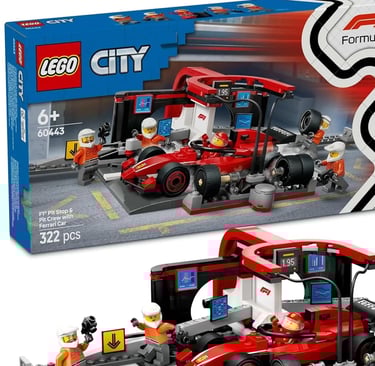 stand ferrari en lego
