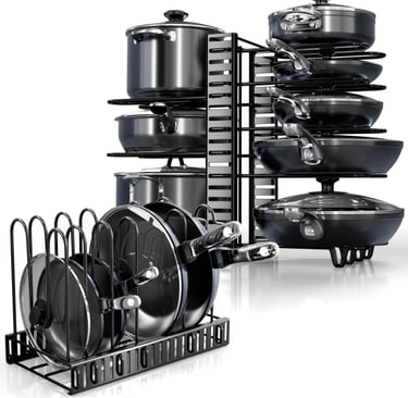 Customizable Rack for Pots and Pans