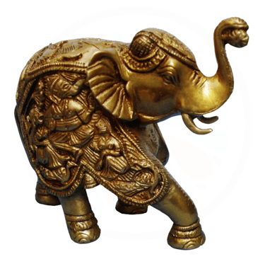 brass elephant