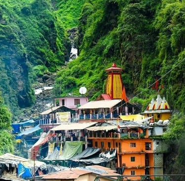 Yamunotri Dham, Uttarakhand.