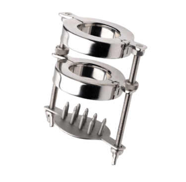 steel ball crusher for fetish cbt cock and ball torture