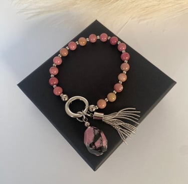 Bransoletka z kamieni naturalnych