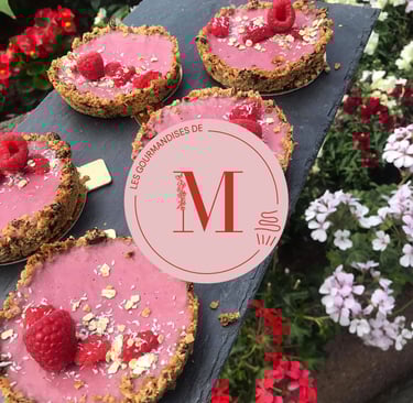 Logo les gourmandises de M - Soleado studio 