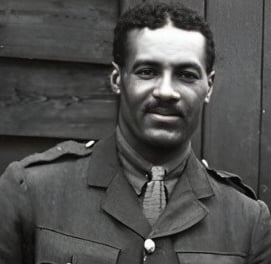 Walter Tull WWI British Officer war hero 