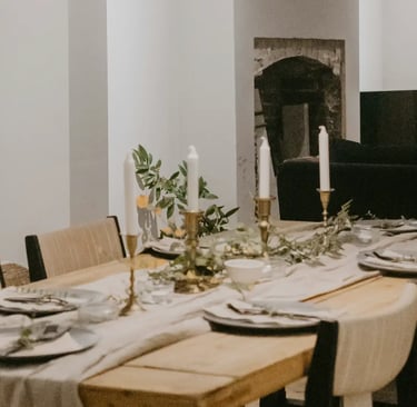 Un table de salle à manger