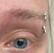 Licensed eyebrow piercing studio in Montrose & Stonehaven