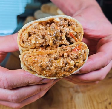 burrito boeuf tomate diete