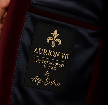 Aurion VII the vision forged in gold by alp şahin