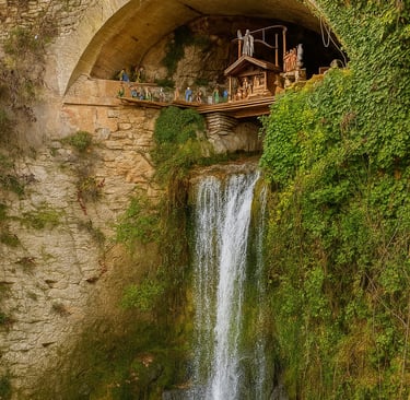 Acque cristalline e colline verdi Marche