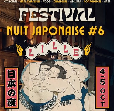 Festival Nuit Japonaise #6 - 4 et 5 octobre 2025