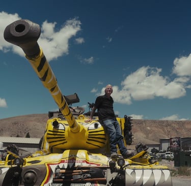 Armor, Rust and Power documentary film still (director, writer: Andrius Lekavičius)