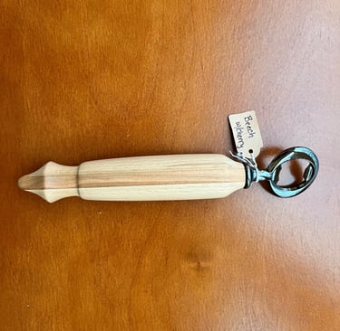 beech cherry bottle opener