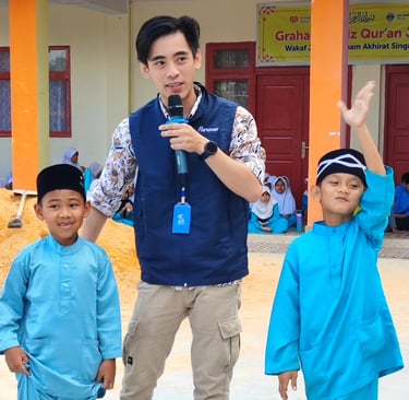 SD Juara Batam Harumas Berbagi PT Usaha Kiat Permata CSR