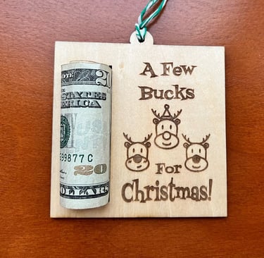 cash ornament