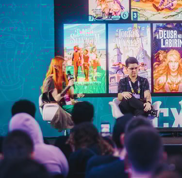 Palestra no Palco Ultra. CCXP 2024.