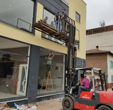 iş yeri cam projesi