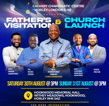 ccc church launch london calvary charismatic centre