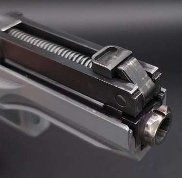 Verzögerungshebel und Mündung der Rideout Arsenal Dragon