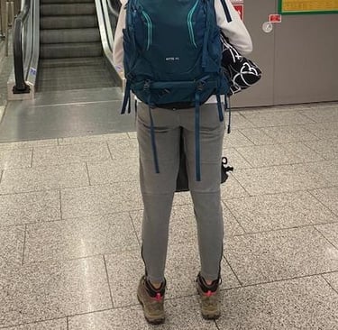 Abreise Gap Year Frankfurt Flughafen Annerschtwo