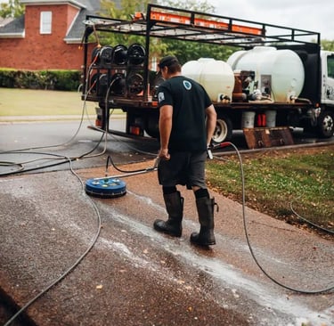 Concrete cleaning in Allentown PA