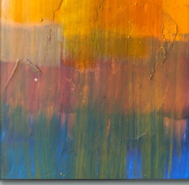 a painting of a painting of a painting of a painting of a landscape