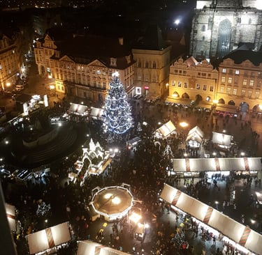 Weihnachtsmarkt in Prag