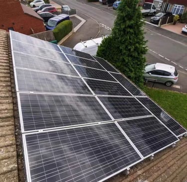 solar panel clean