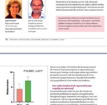 onderzoek regressietherapie