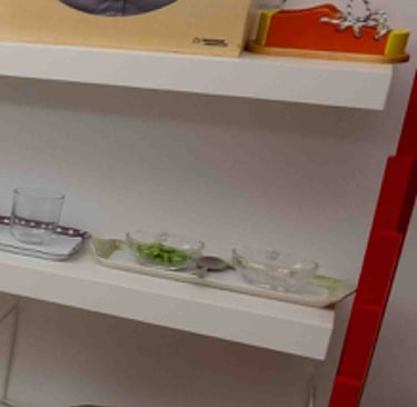 The Montessori Nook is small - but it has all the Montessori Materials