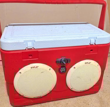 OG cooler boombox