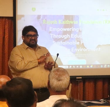 Rajesh Kaithwas Foundation, Rajesh Kaithwas, RKF