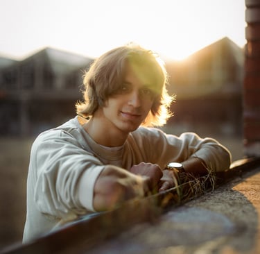 Bild vom Musiker und Lehrer Fabian Lenschow "Faby"