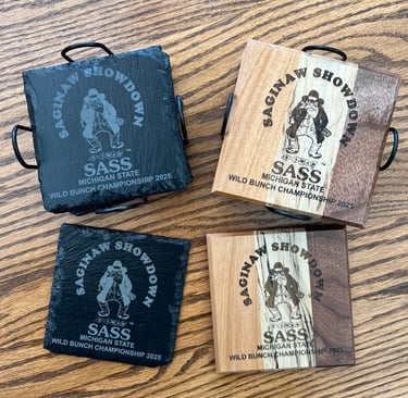 Saginaw Showdown coasters