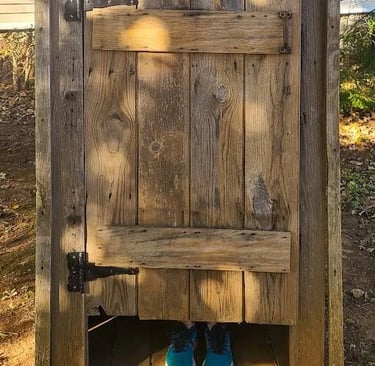 Chatsworth, GA - Cherokee Chief Vann's home, outhouse
