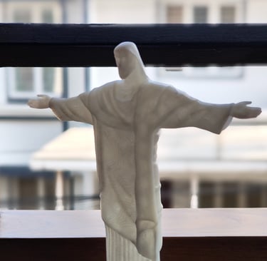 christ the redeemer 3d print model